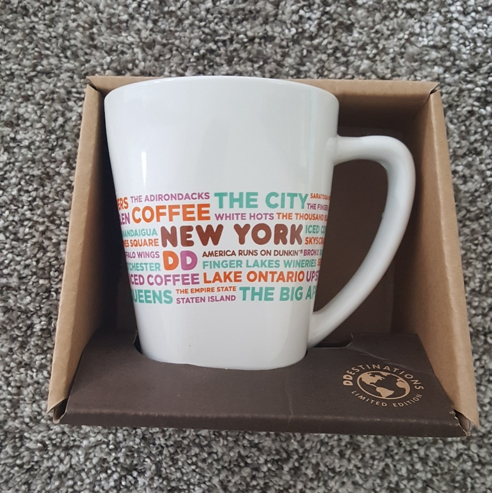 Brand new new york dunkin donuts mug